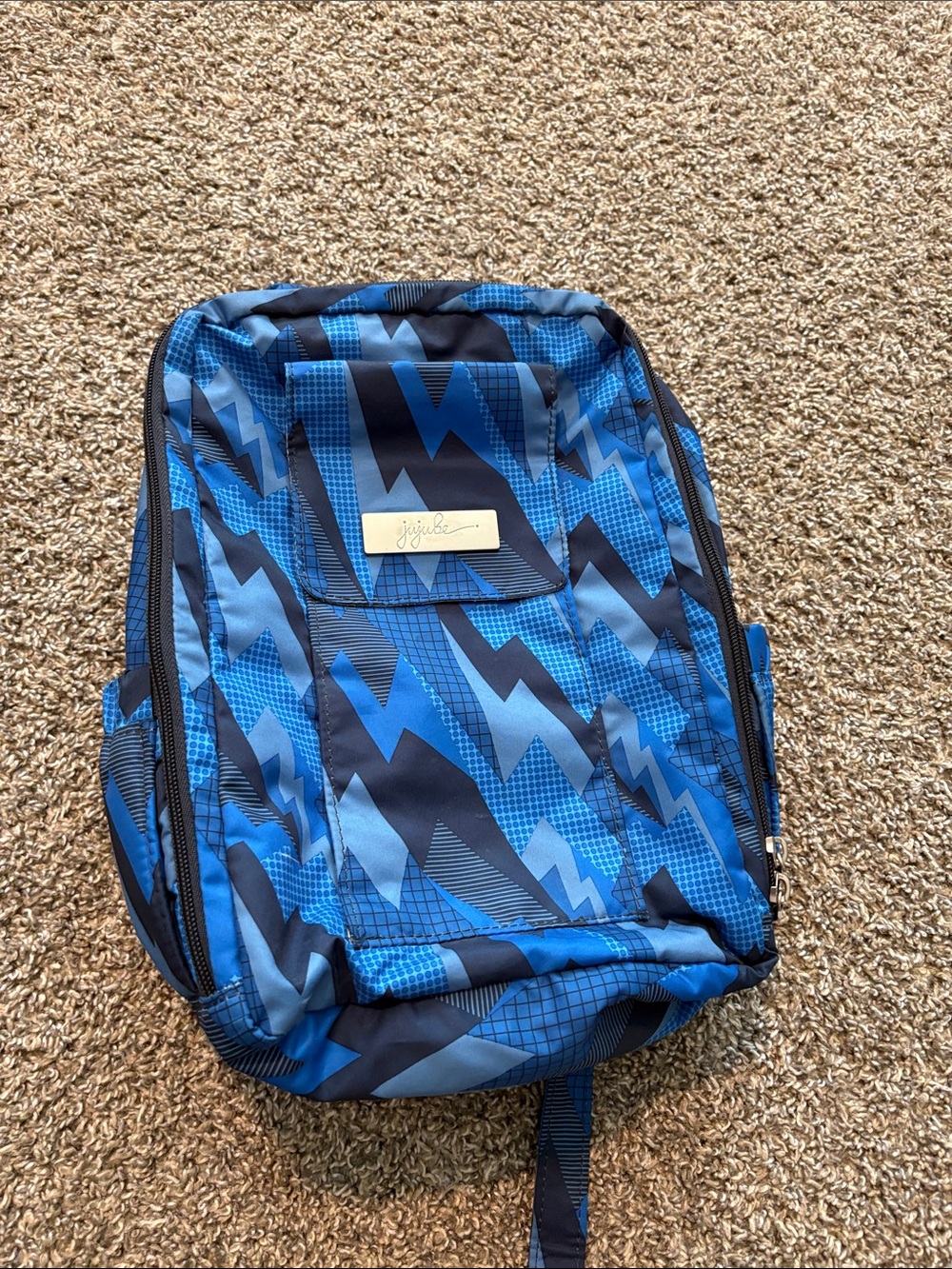 JuJuBe MiniBe Backpack - Lightweight, lightning blue